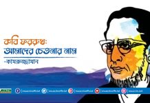 কবি ফররুখ: আমাদের চেতনার নাম